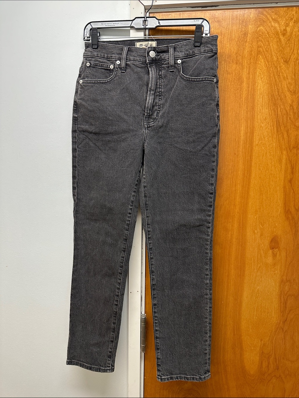Madewell High-Rise Washed Black Women's Jeans
